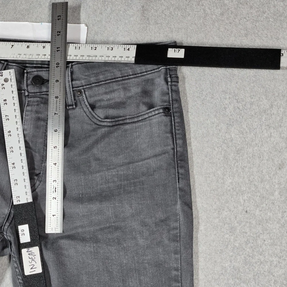 Levi's 511 Men Jeans 34X32 Gray Denim Slim Fit 30